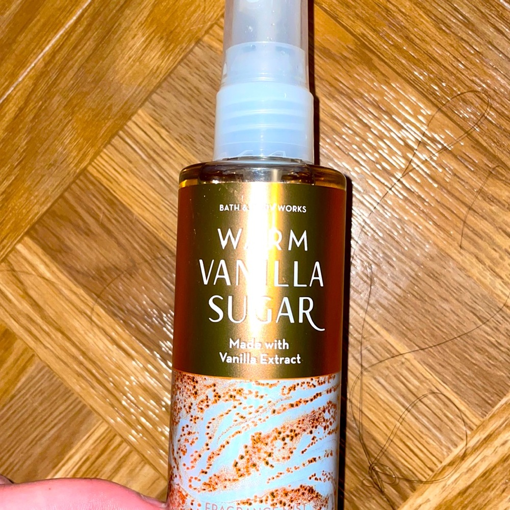 Warm vanilla sugar !